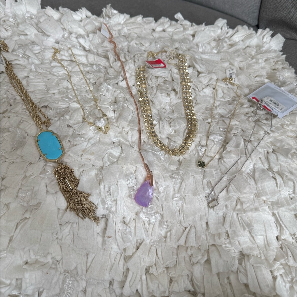 6 Kendra Scott Necklaces